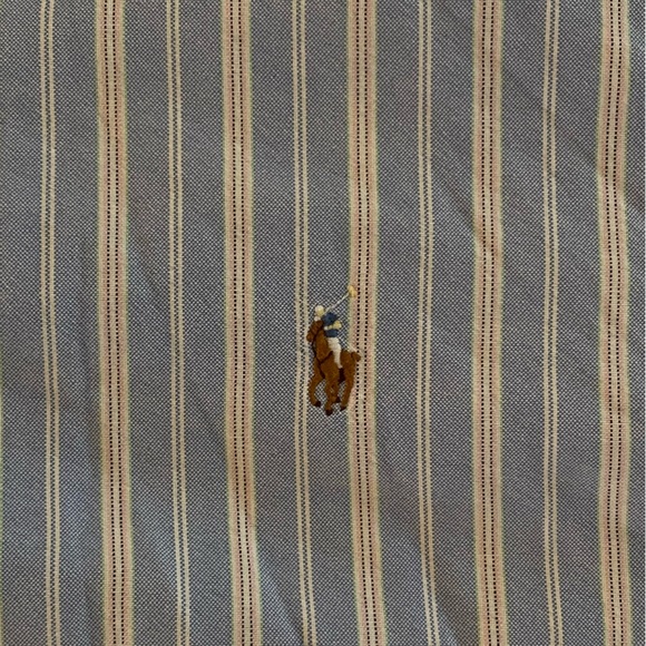 VTG Polo by Ralph Lauren Colorblock Pastel Button Up - Picture 4 of 8